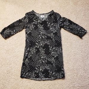 Black and White Dress